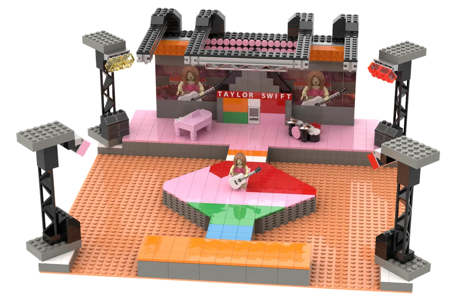 Taylor Swift Lover House set on LEGO IDEAS! Almost 1/5th of the