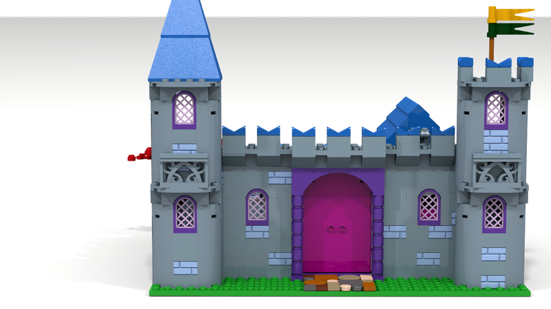 lego fairy castle