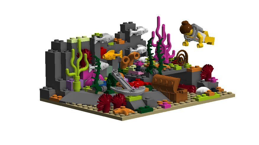 Under the sea lego set sale