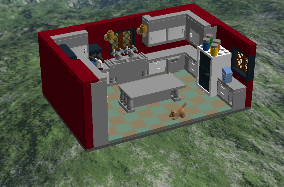 LEGO IDEAS Displayable Kitchen Urban Kitchen