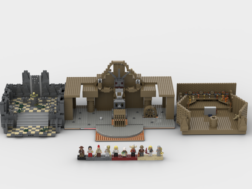 Temple of grail discount lego indiana jones