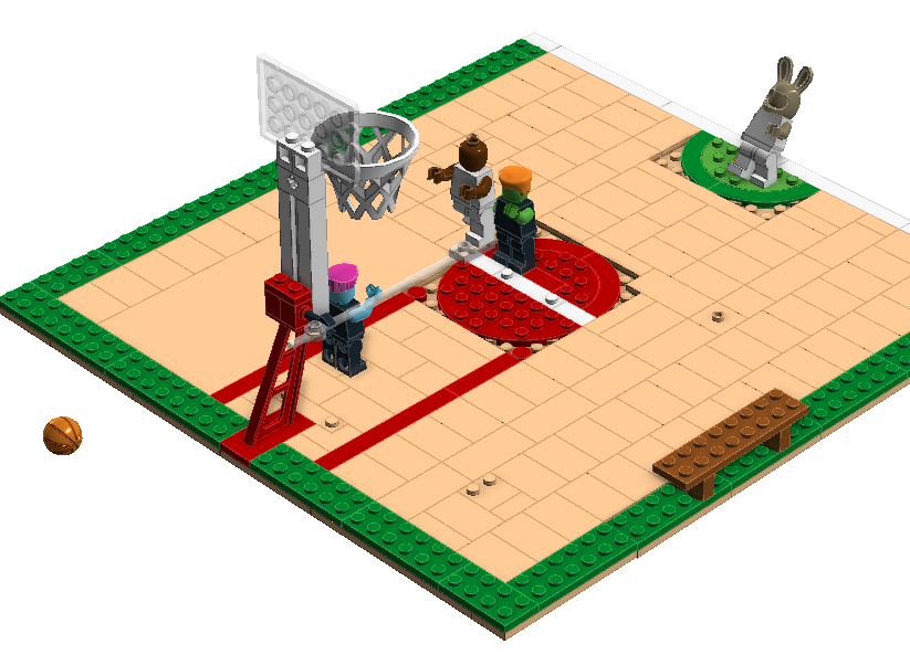 LEGO IDEAS - We love sports! - Basketball Court