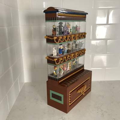 Lego Ideas Minifigure Display Cabinet