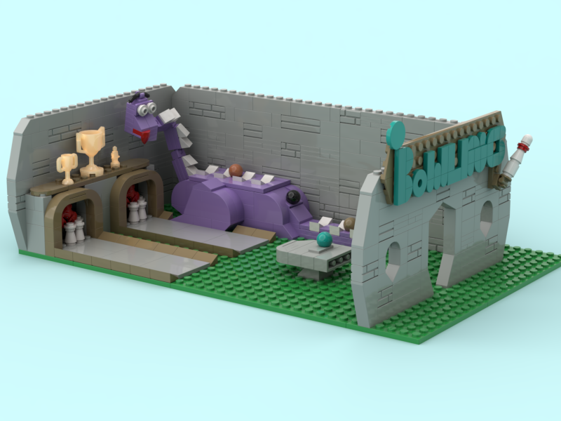 Lego ideas bowling discount alley