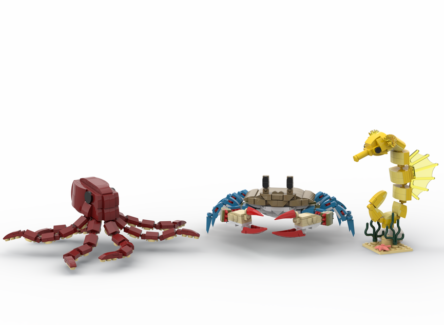 Lego discount sea creatures