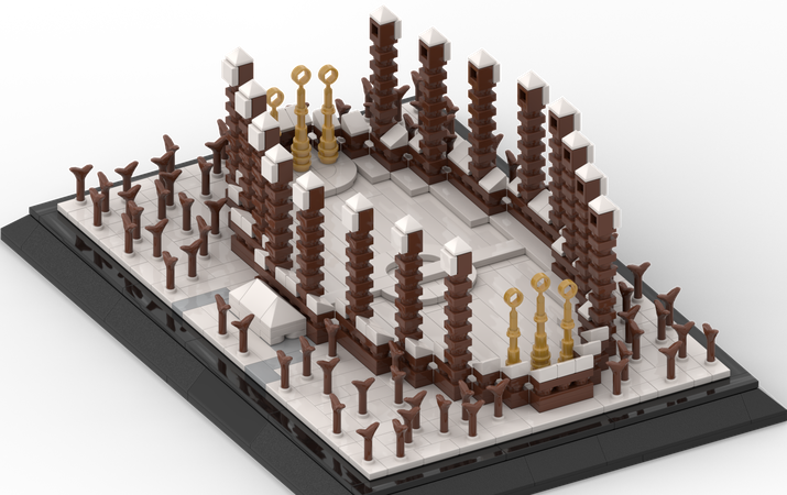 lego harry potter quidditch stadium