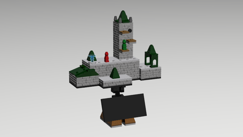 LEGO IDEAS Super Smash Bros N64 Hyrule Castle