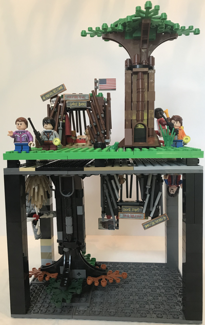 LEGO Stranger Things Castle Byers event build & Comic-Con