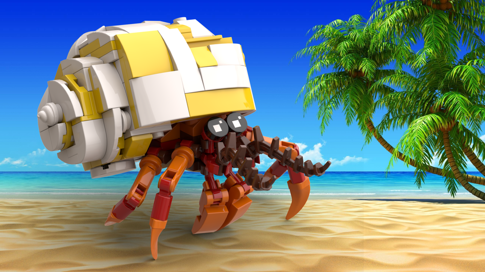 Lego 2024 hermit crab