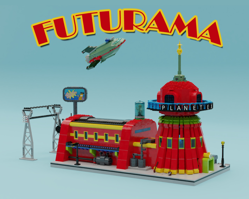 Lego futurama ship new arrivals