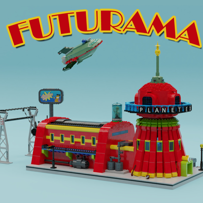 lego bender futurama