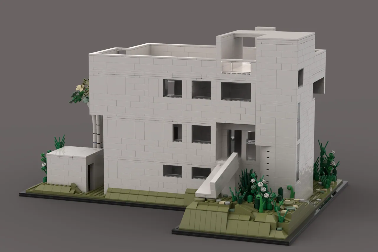 模型製作用品 Richard Meier Smith House Smith House of Richard Meier | LEGO® Ideas