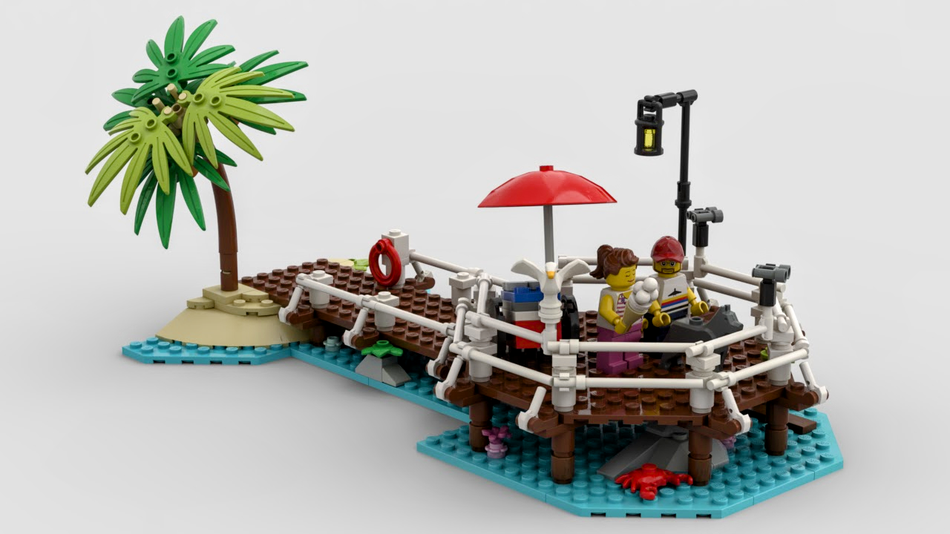 LEGO IDEAS Do you want to go to the seaside A Pier With a