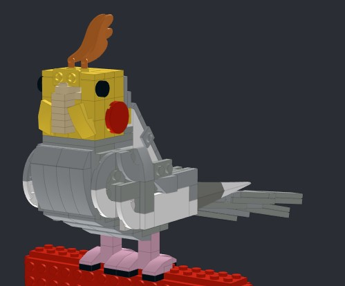 Lego cockatiel store