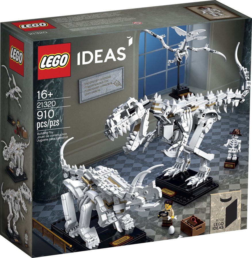 lego skeleton dinosaur