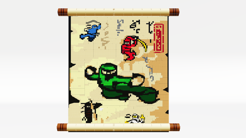 Green best sale lego ninjago