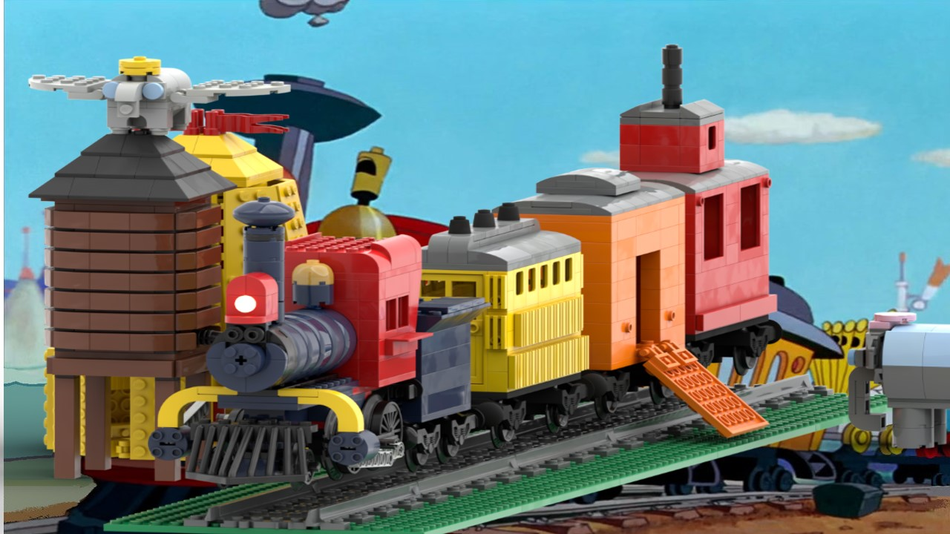 LEGO IDEAS - Casey Jr Circus Train From 