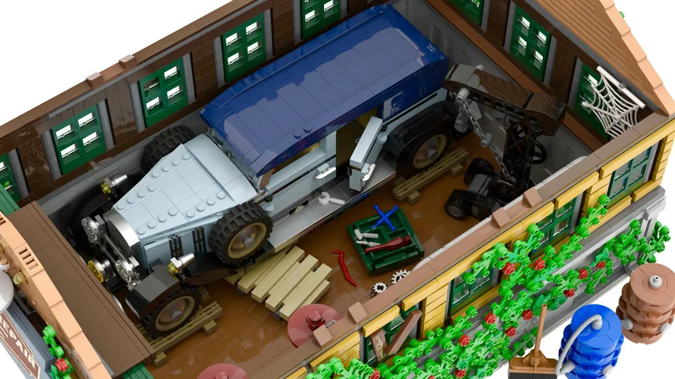 Lego 2024 garage ideas