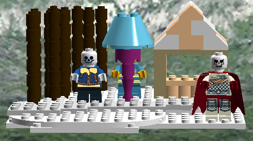 Undertale lego sale figures