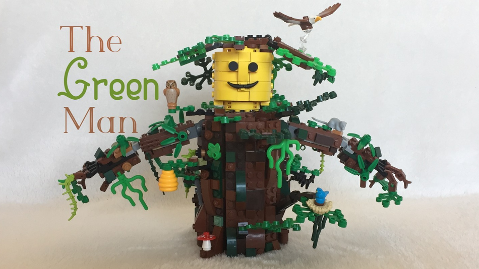 Green lego sale man