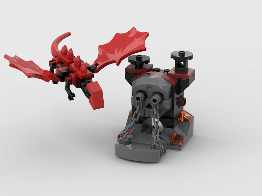 Lego castle online skeleton