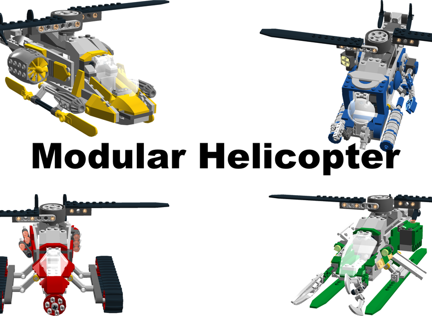 Lego helicopter online ideas