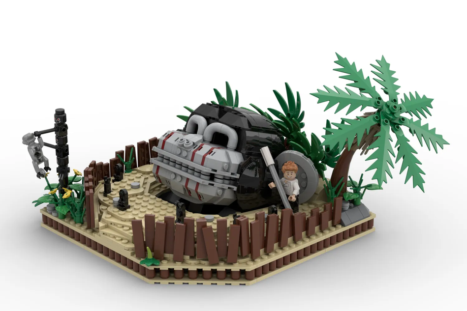 The Secret of Monkey Island Giant Monkey Head LEGO IDEAS