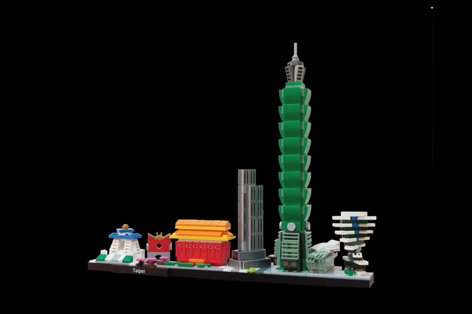 lego architecture taipei 101