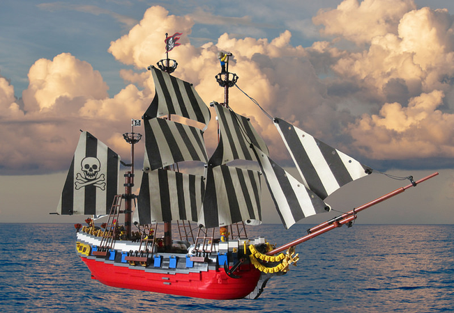 Lego Ideas Pirate Barque