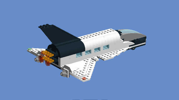 Lego mars space discount shuttle