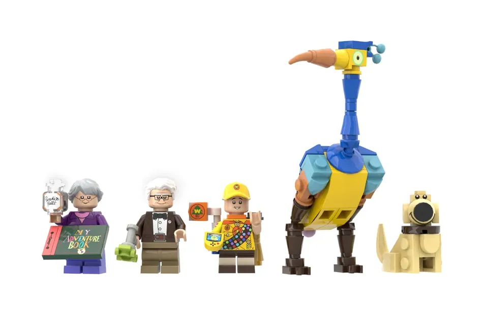 LEGO Ideas Pixar's Up House With Balloons Achieves 10,000