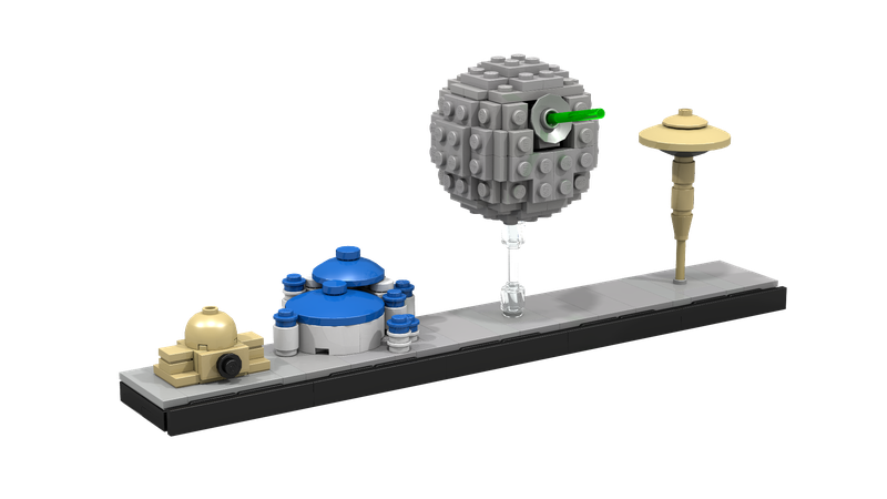 lego star wars skyline