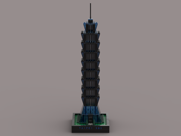lego architecture taipei 101