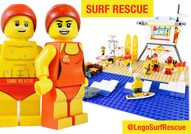 Lego beach online rescue