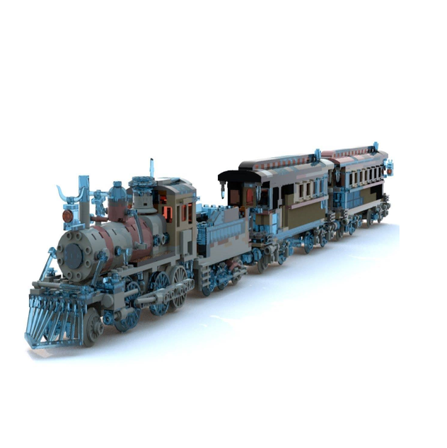 Lego ghost hot sale train