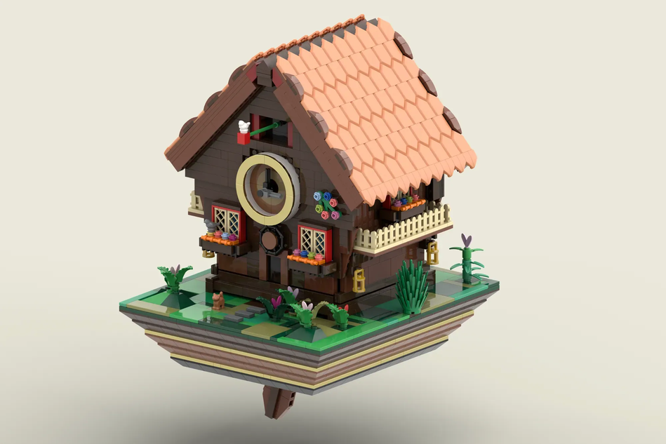 LEGO IDEAS Swiss Cuckoo Clock