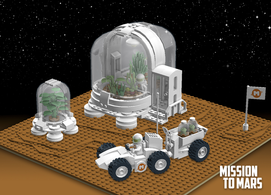 Lego mars online base