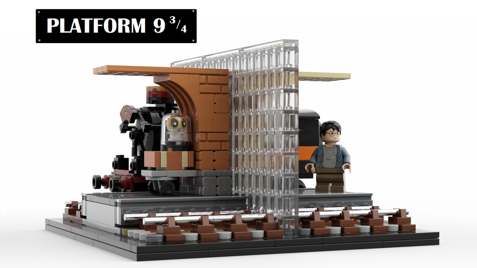 Lego harry potter platform 9 3 4 new arrivals