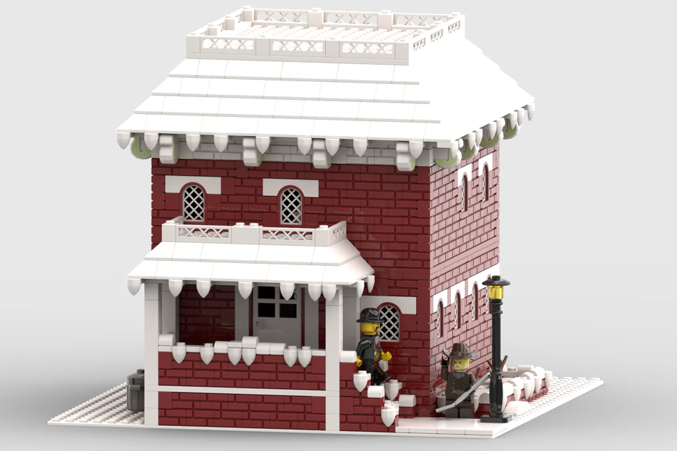 Lego red house new arrivals