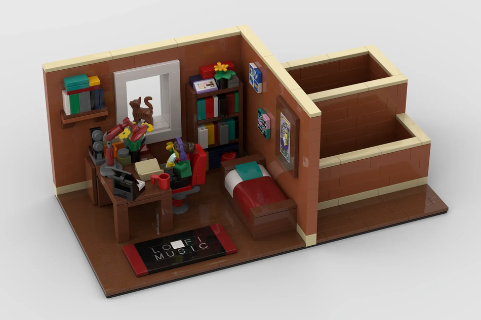 Lego discount desk organiser