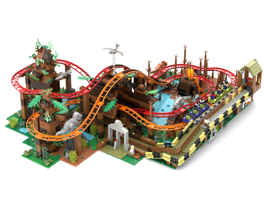 Cheap lego deals roller coaster