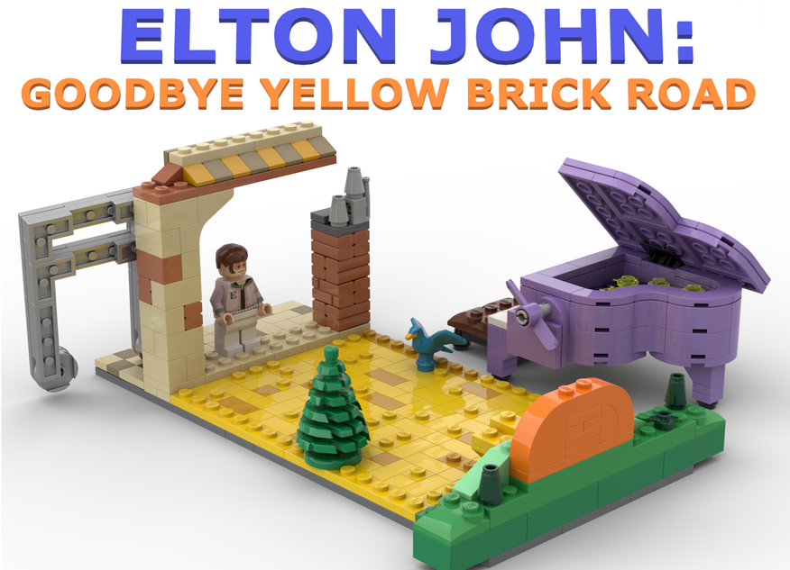 LEGO IDEAS Elton John Goodbye Yellow Brick Road