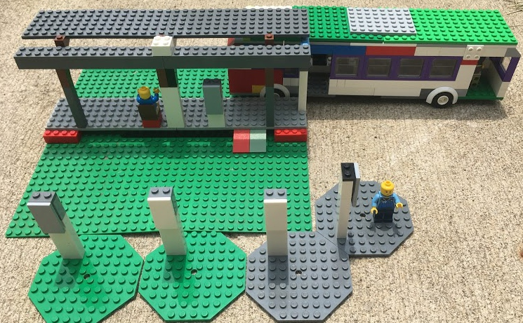 Lego cheap bendy bus