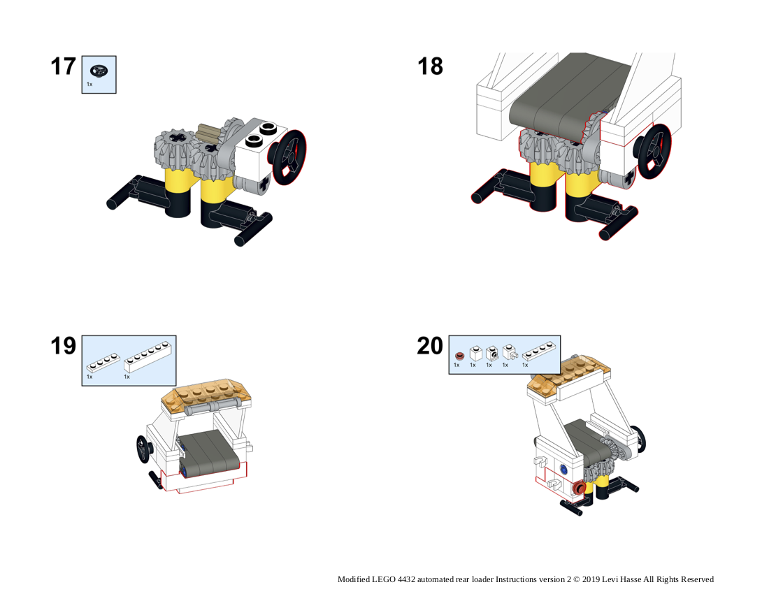 How to build a lego best sale garbage truck