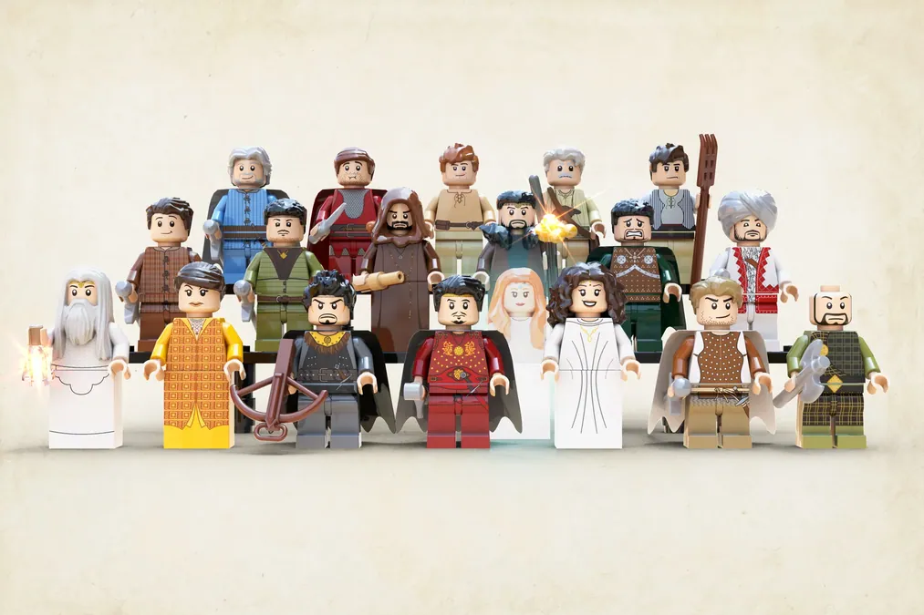 Lego knights of the cheap round table