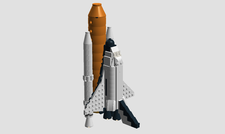 lego mini space shuttle