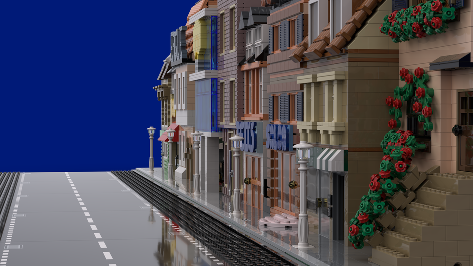 Lego modular best sale buildings street