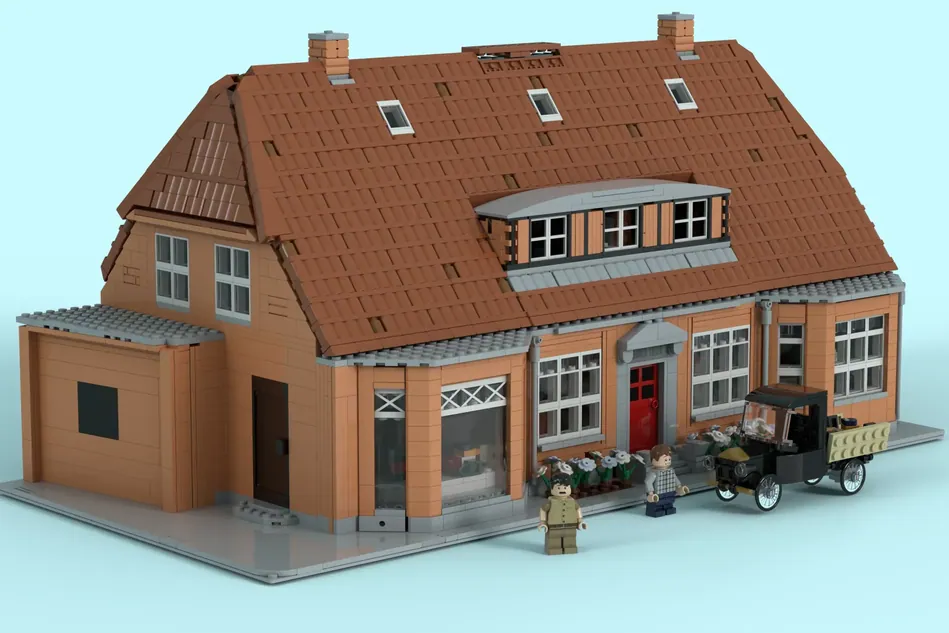 The home of Ole kirk kristiansen - LEGO Town Eurobricks Forums