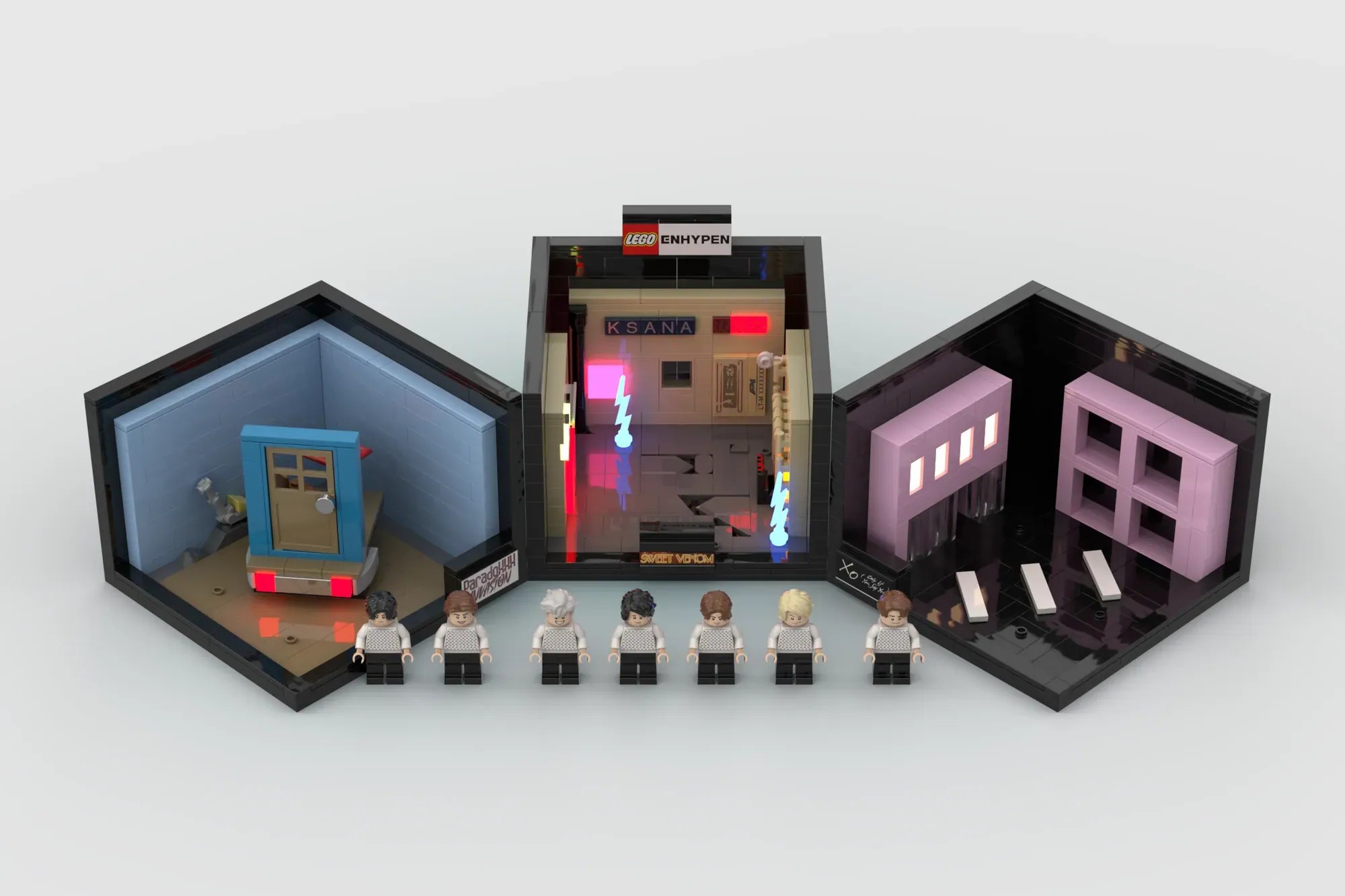 LEGO ENHYPEN: Cinematic Music Video Diorama | LEGO® Ideas