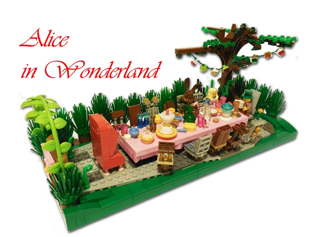 LEGO IDEAS - 100 years of fairytales! - Alice in Wonderland - Mad